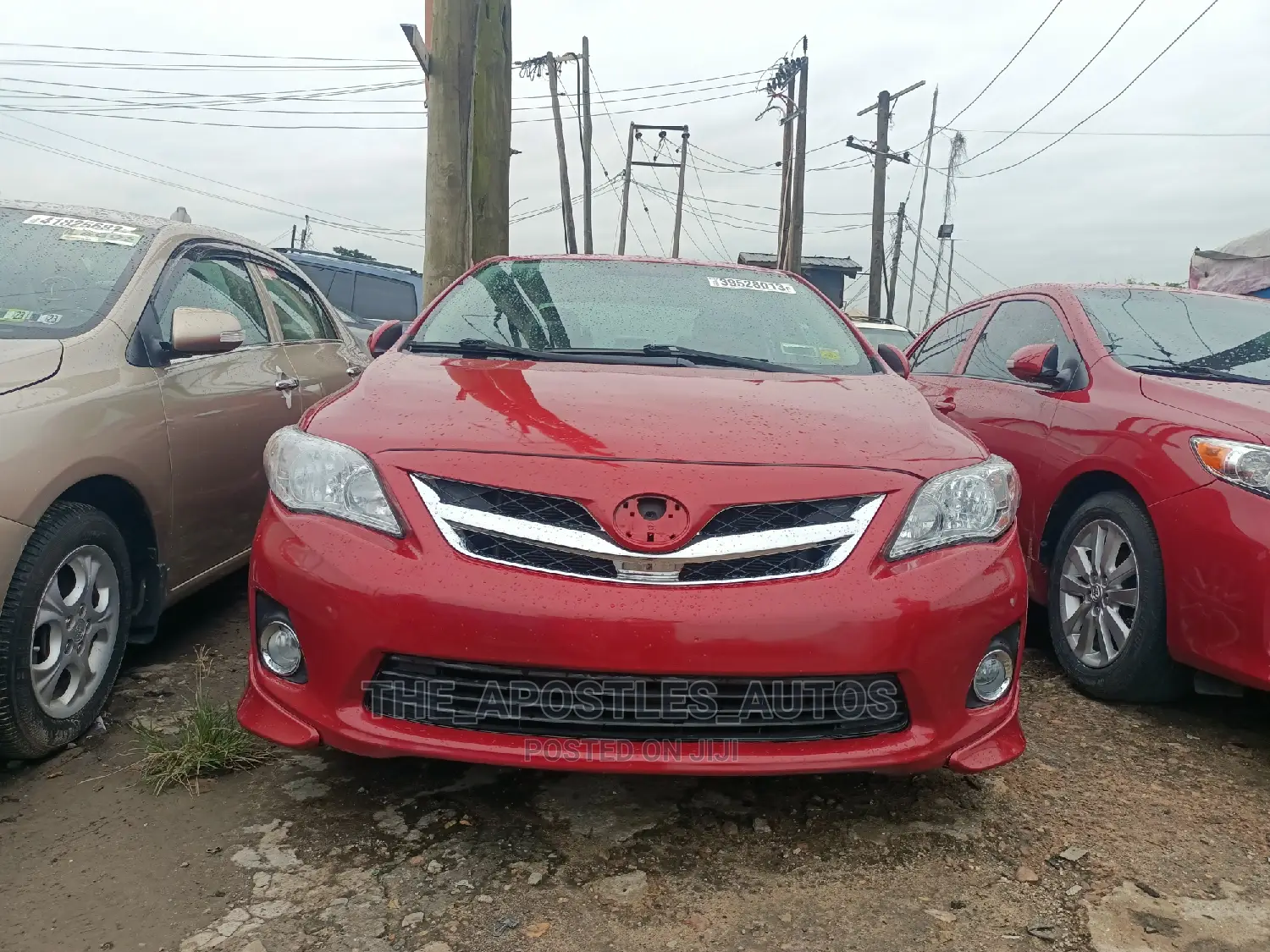 Toyota Corolla S 4dr Sedan (1.8L 4cyl 4A) 2010 Red