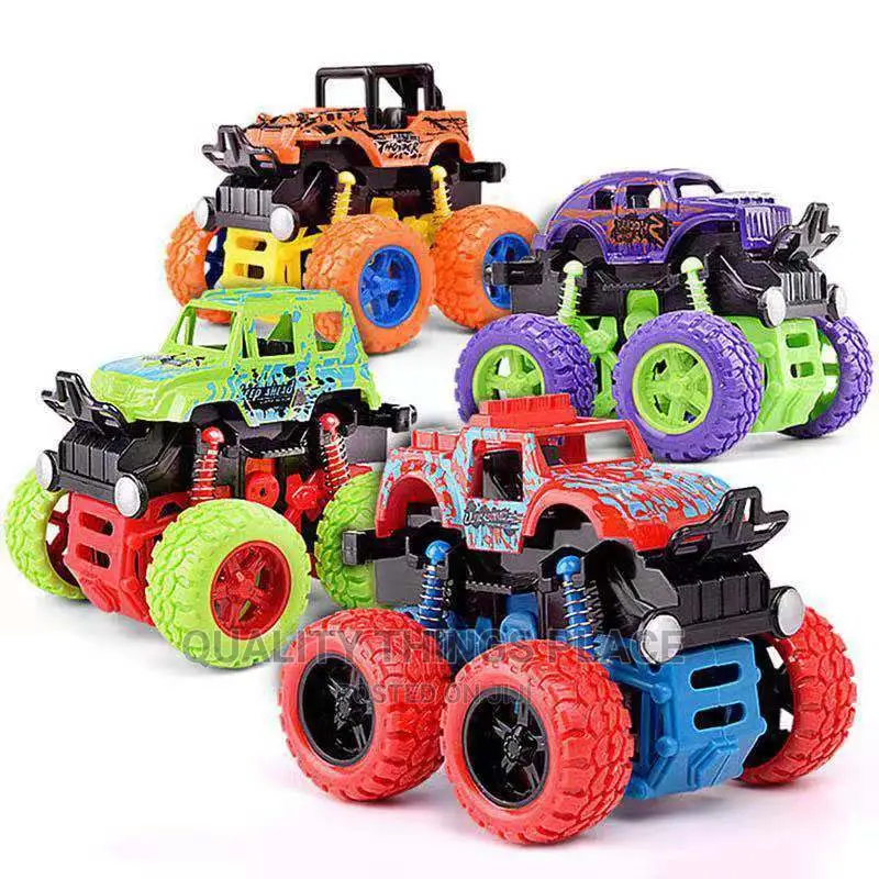 Four-Wheel Drive Inertia Stunt Roll Anti-Fall Car