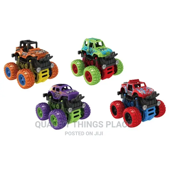 Four-Wheel Drive Inertia Stunt Roll Anti-Fall Car