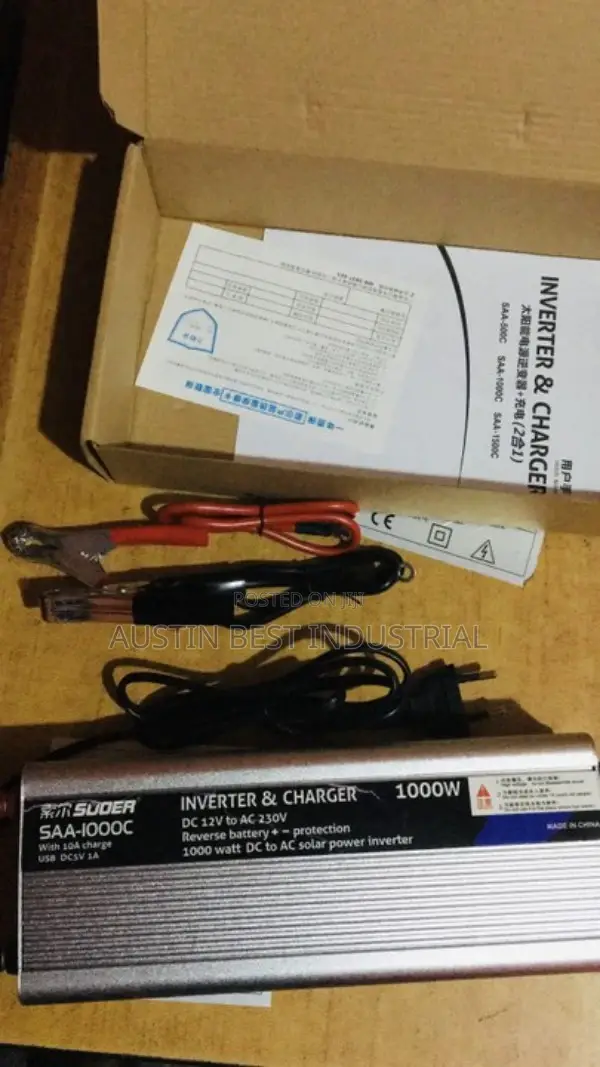 1000w Sachet Inverter With Charger 12v