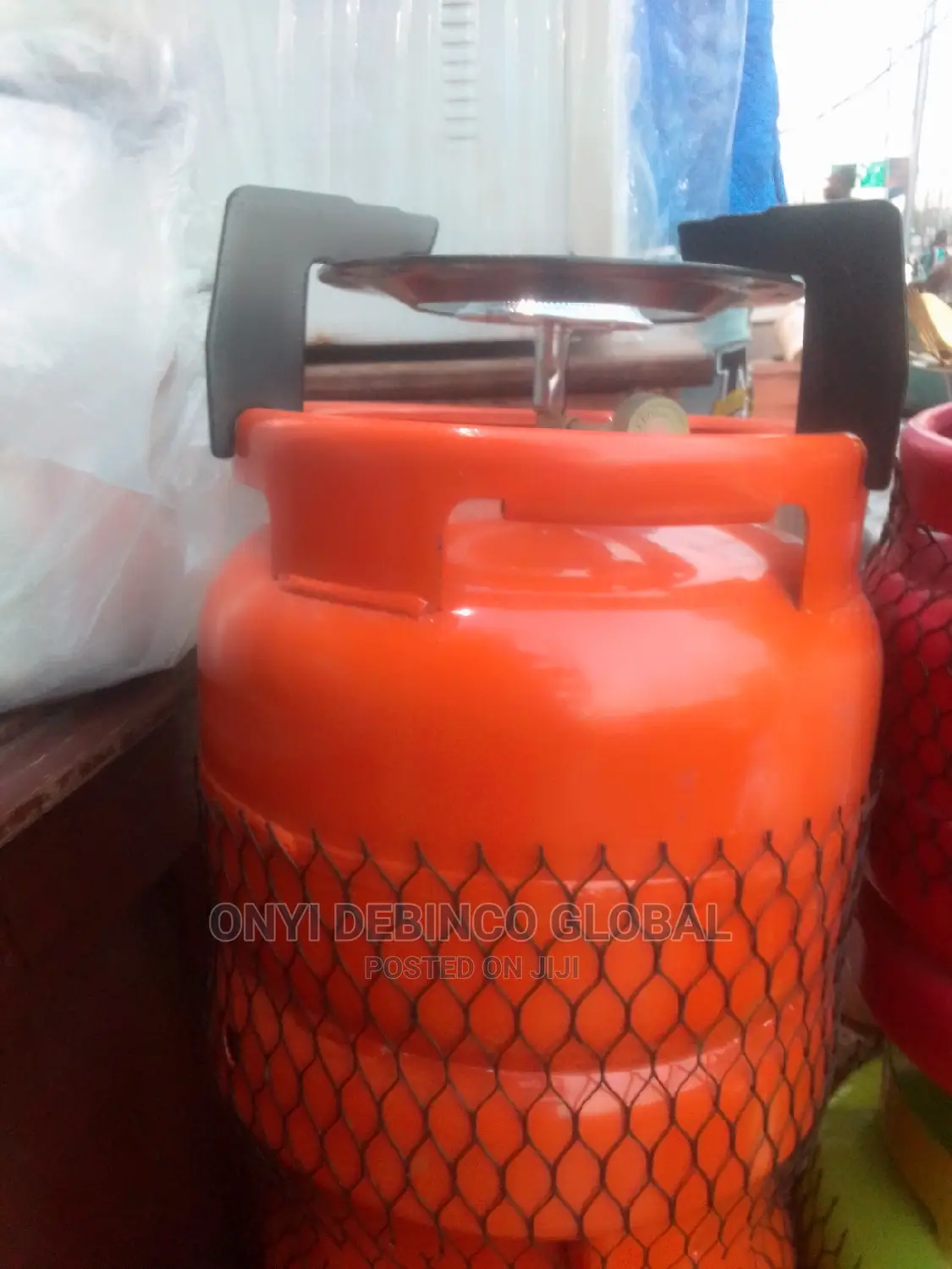 6kg Gas Cylinder With Burner and Iron Pot Seater