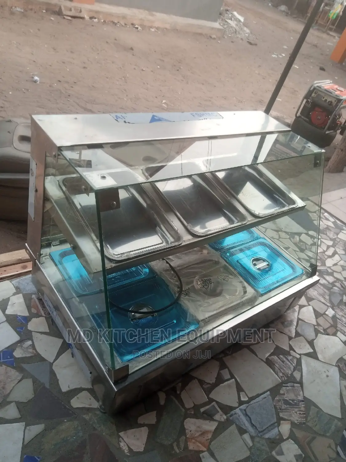 6 Plates Food Warmer Display