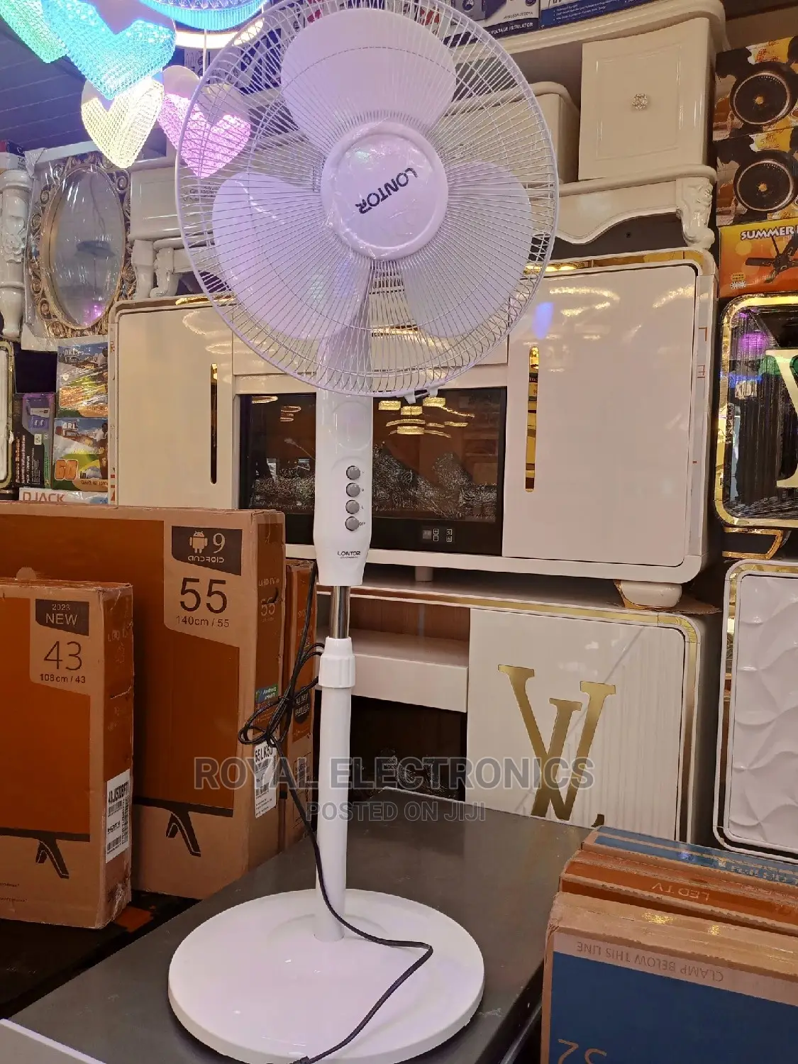 Powerful Lontor 16"Inches Standing Fan