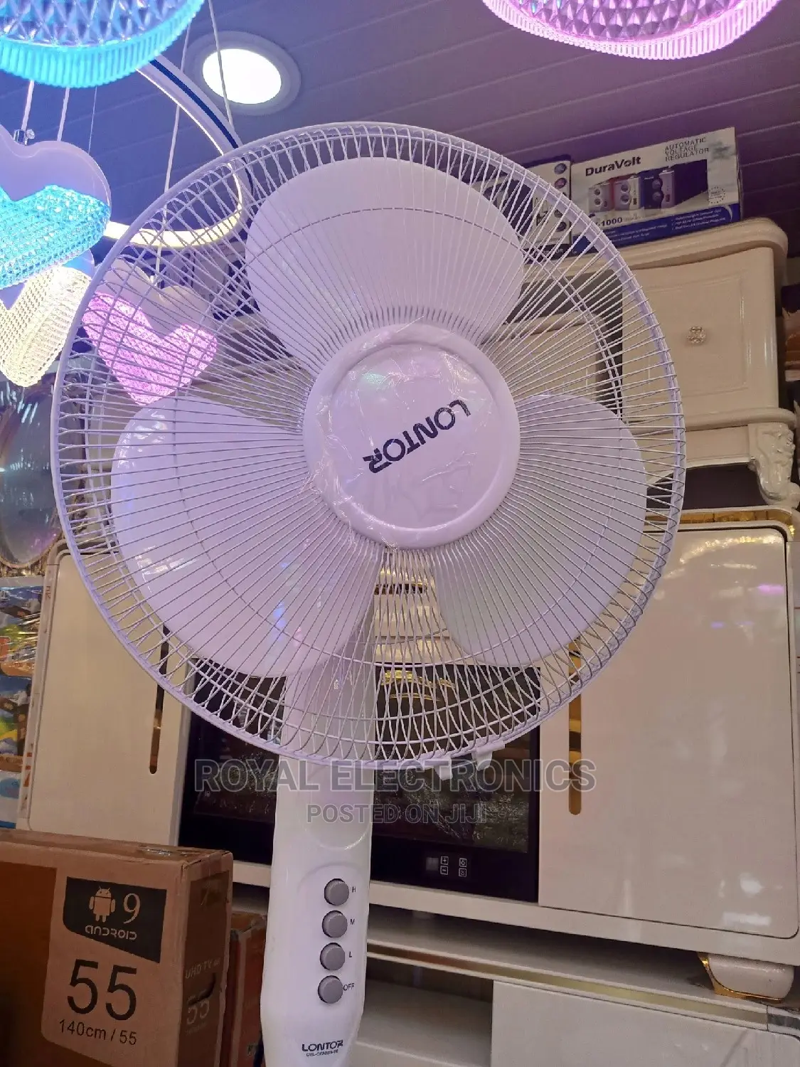 Super Cooling Lontor 16"Inches Standing Fan