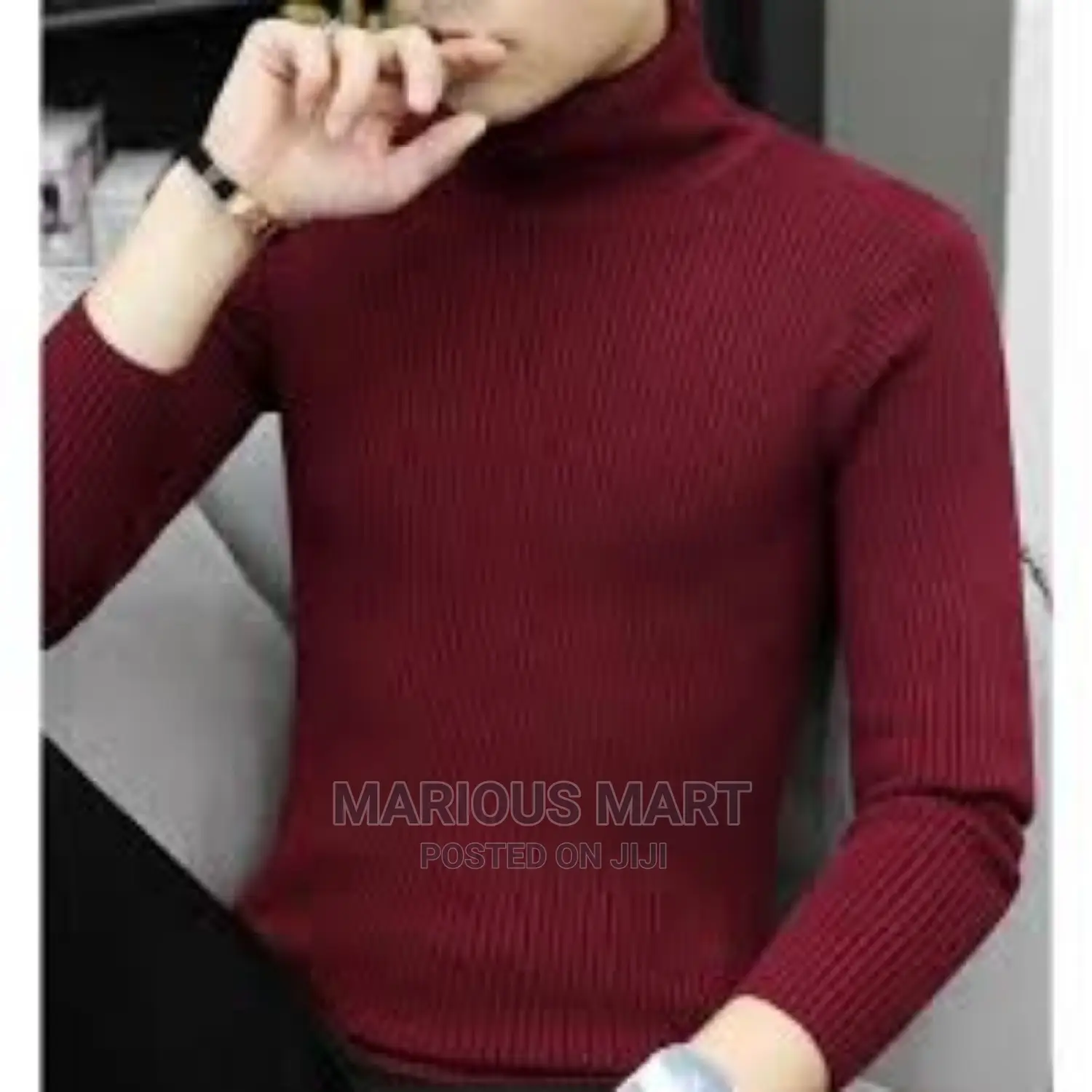 Men's Long Sleeve Turtleneck