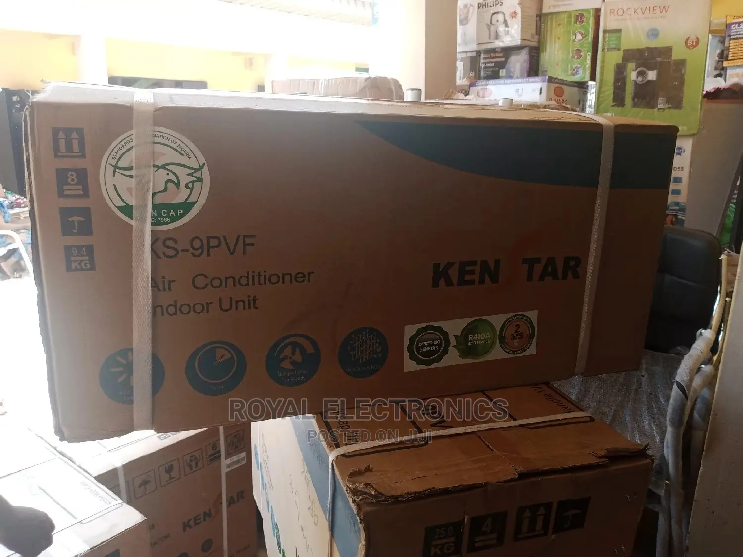 Well Design Kenstar (KS-9PVF)Air Conditioner With Full Kit