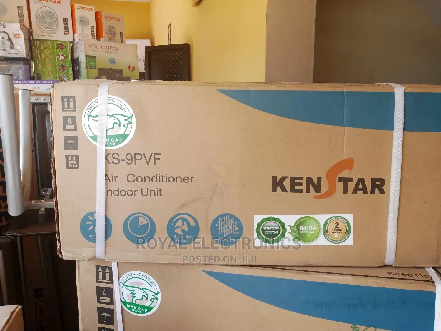 Well Design Kenstar (KS-9PVF)Air Conditioner With Full Kit