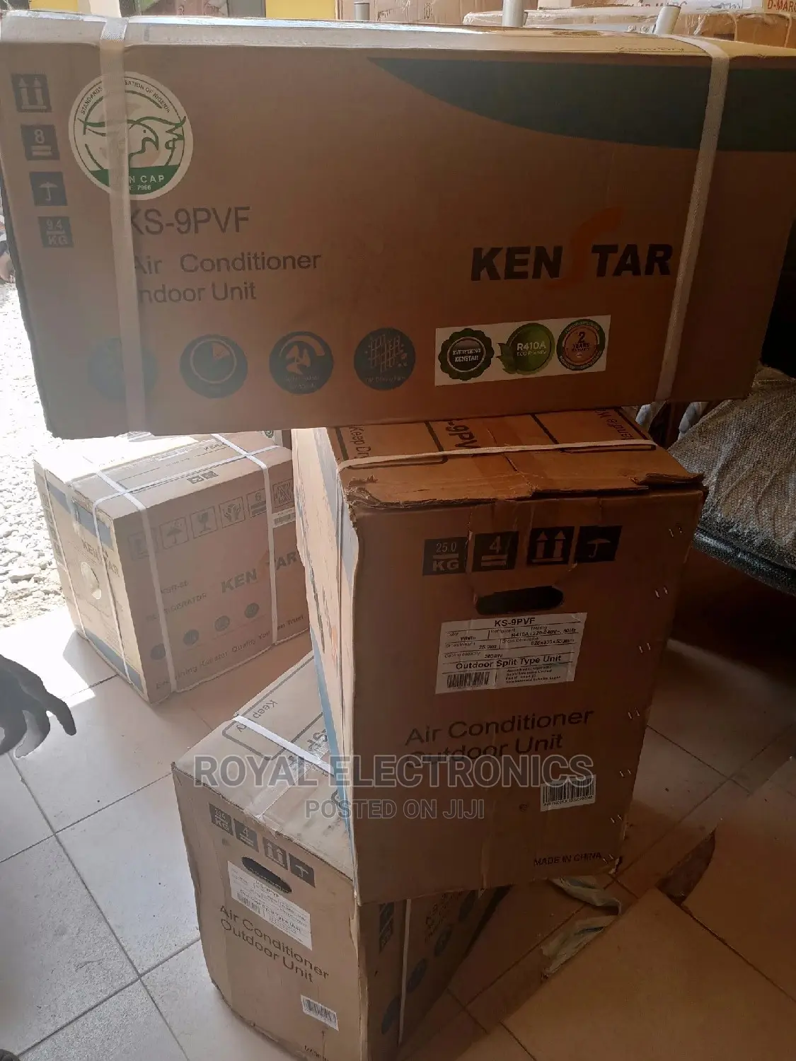 Well Design Kenstar (KS-9PVF)Air Conditioner With Full Kit