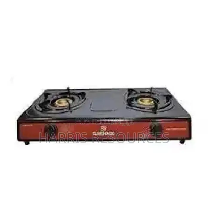 Rashnik Double Gas Cooker - Automatic Ignition