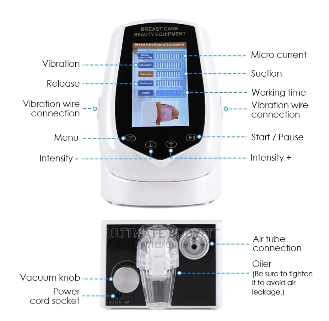 Brand New Micro Led Breast Enlargement Pump Butt Machine