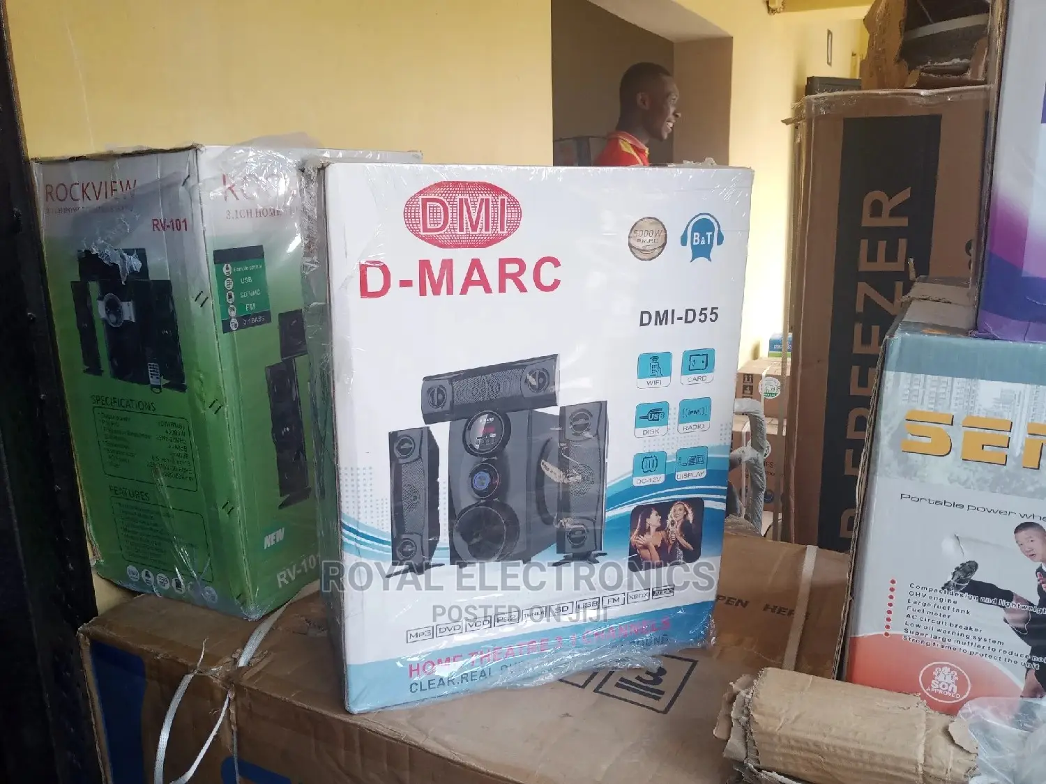 D-Marc Powerful Bluetooth Woofer and Speaker DMI-D55