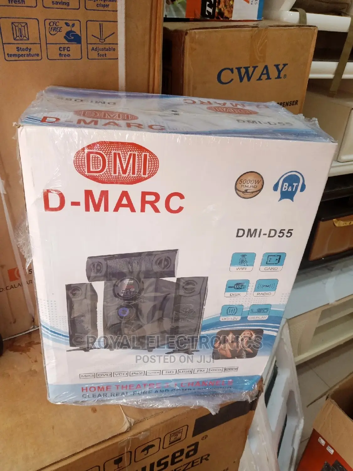 Classic D-Jack Powerful Bluetooth Woofer DMI-D55