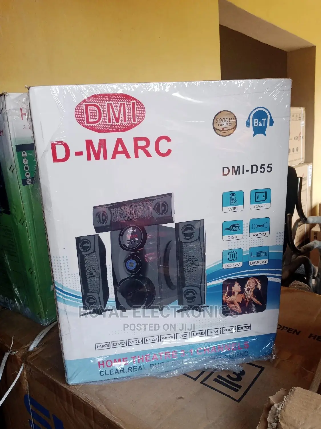 Standard D-Jack Powerful Bluetooth Woofer DMI-D55