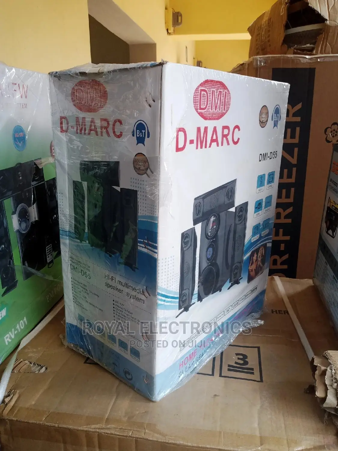 Authentic D-Jack Powerful Bluetooth Woofer DMI-D55