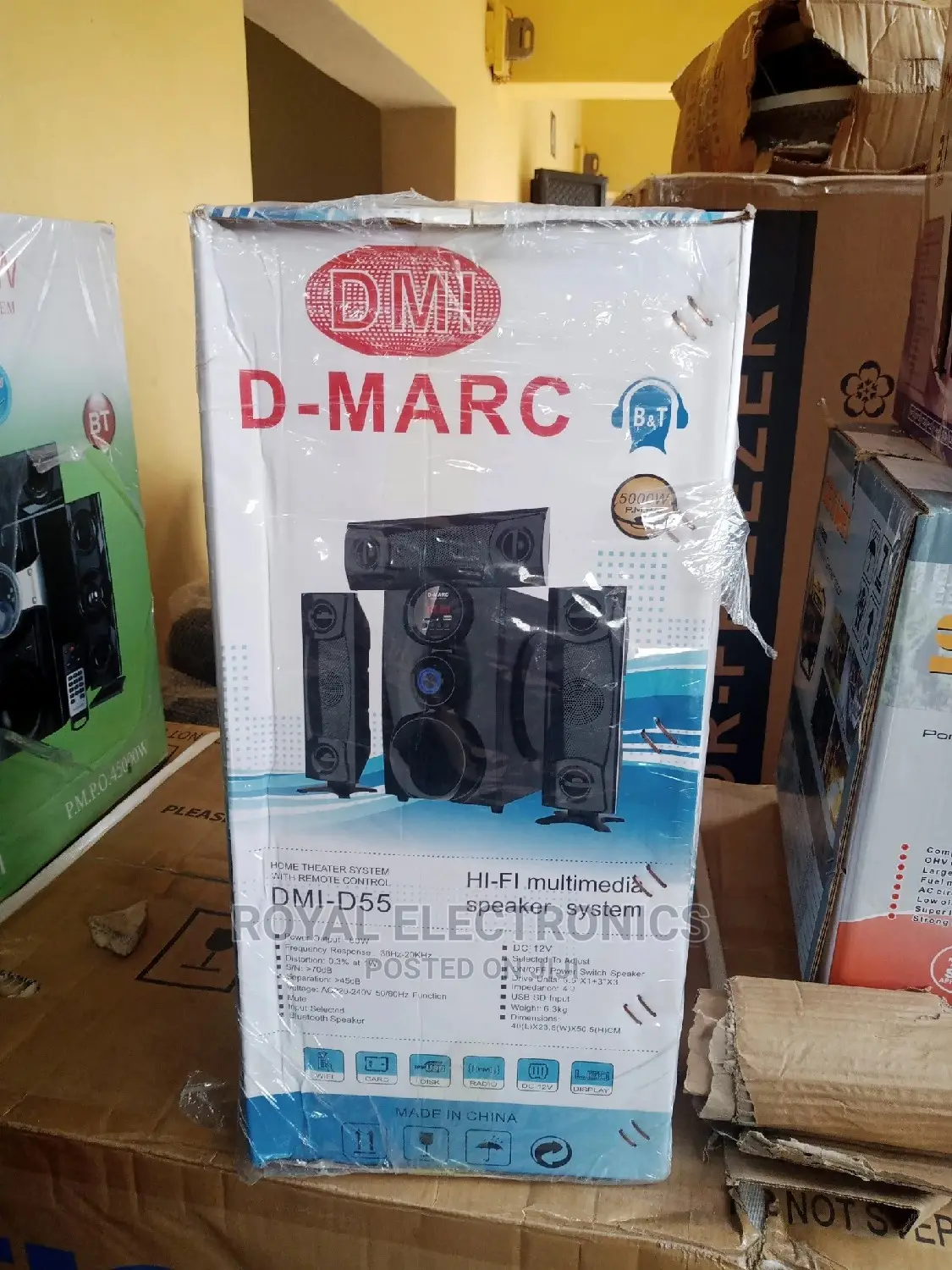 New Original D-Jack Powerful Bluetooth Woofer DMI-D55