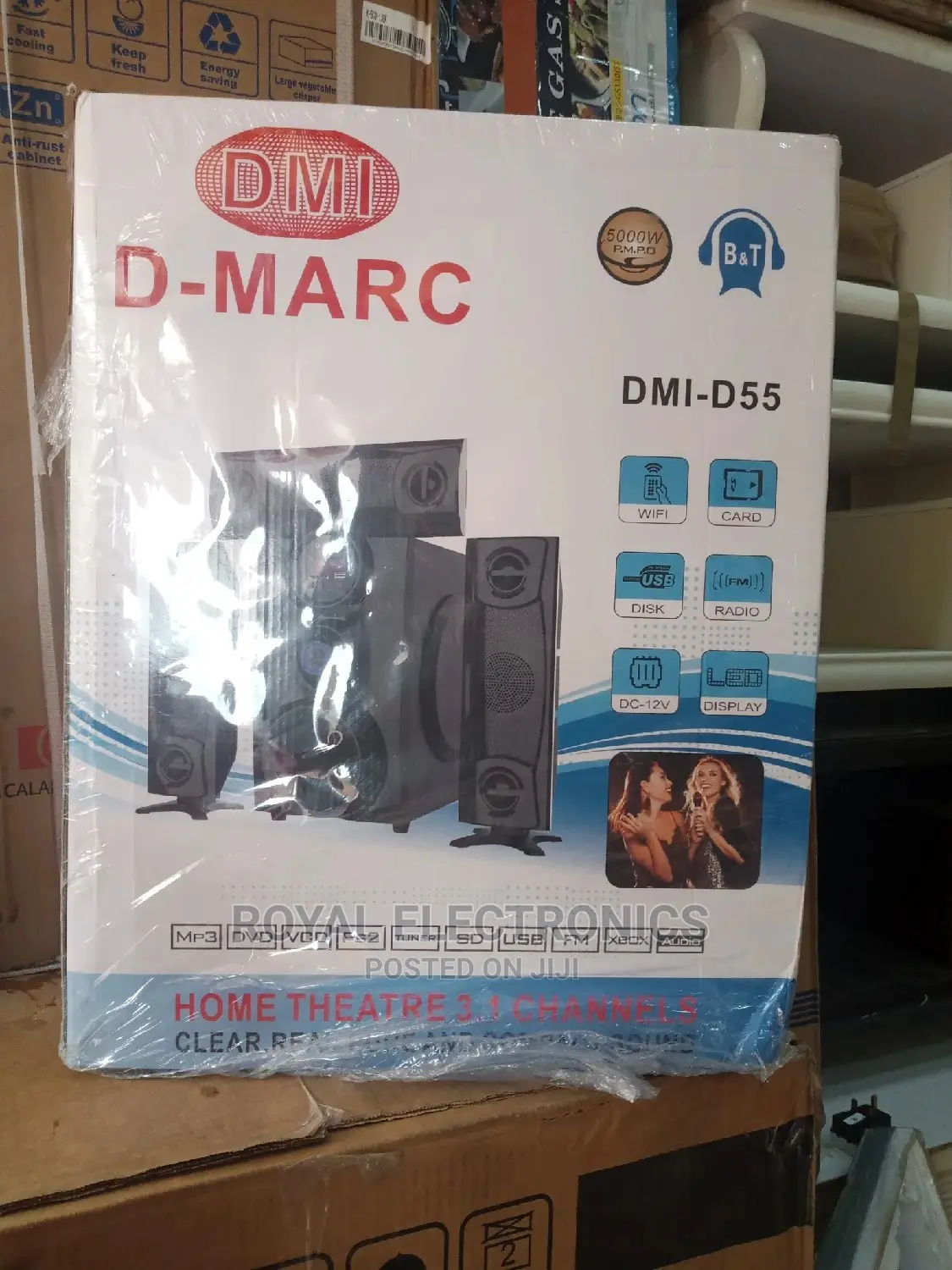 Heavy Duty D-Marc Powerful Bluetooth Woofer DMI-D55