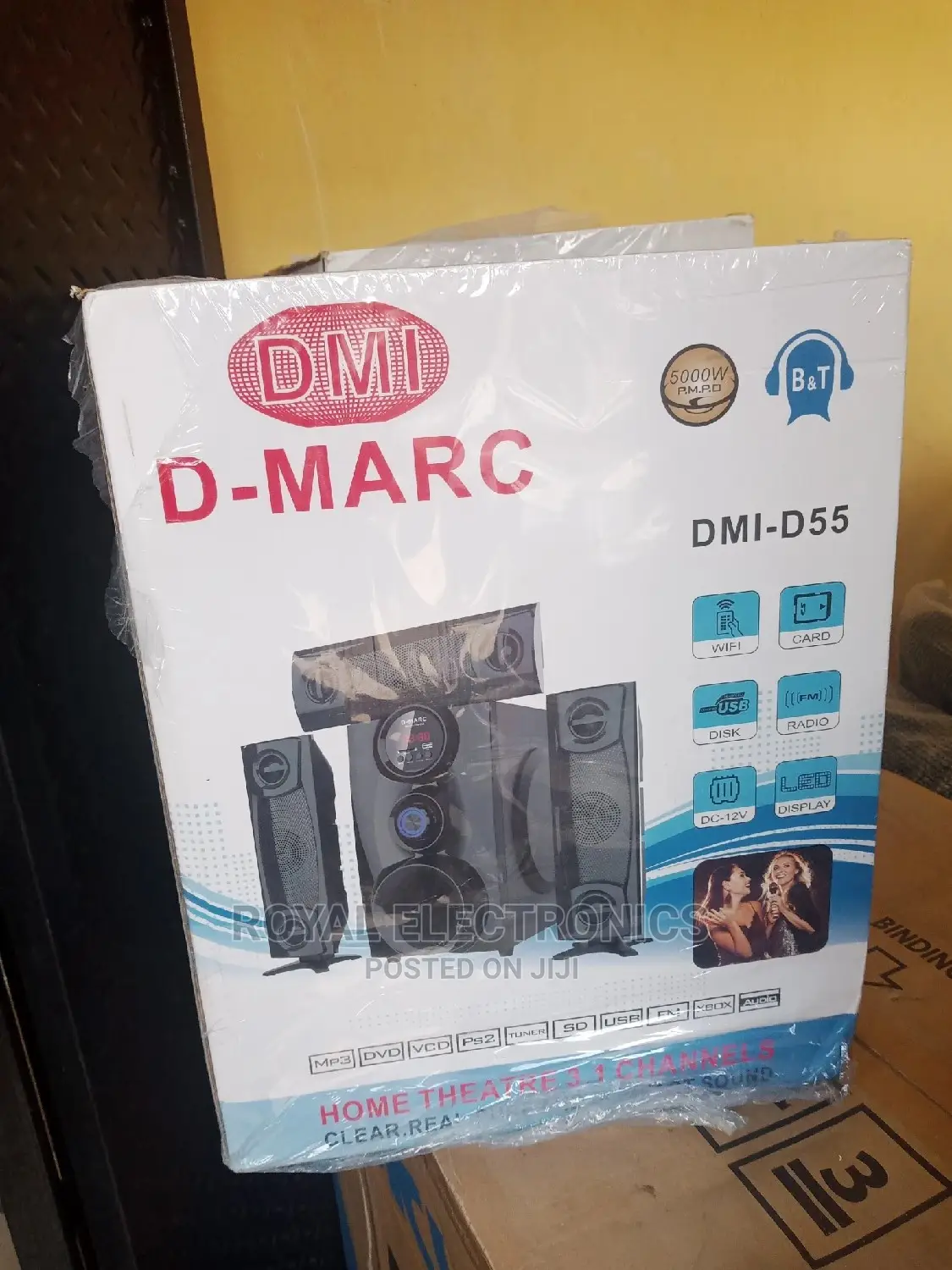 Heavy Duty D-Marc Powerful Bluetooth Woofer DMI-D55