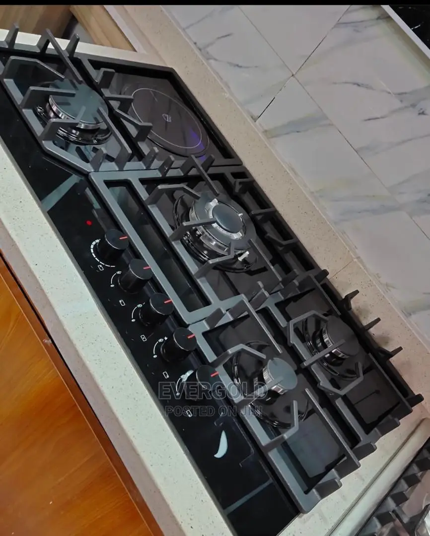 4 Gas and 1 Electric Cooker Hob Available