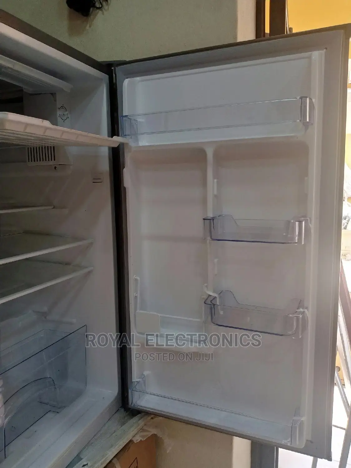 High Quality BRUHM Single Door Refrigerator (Silver)