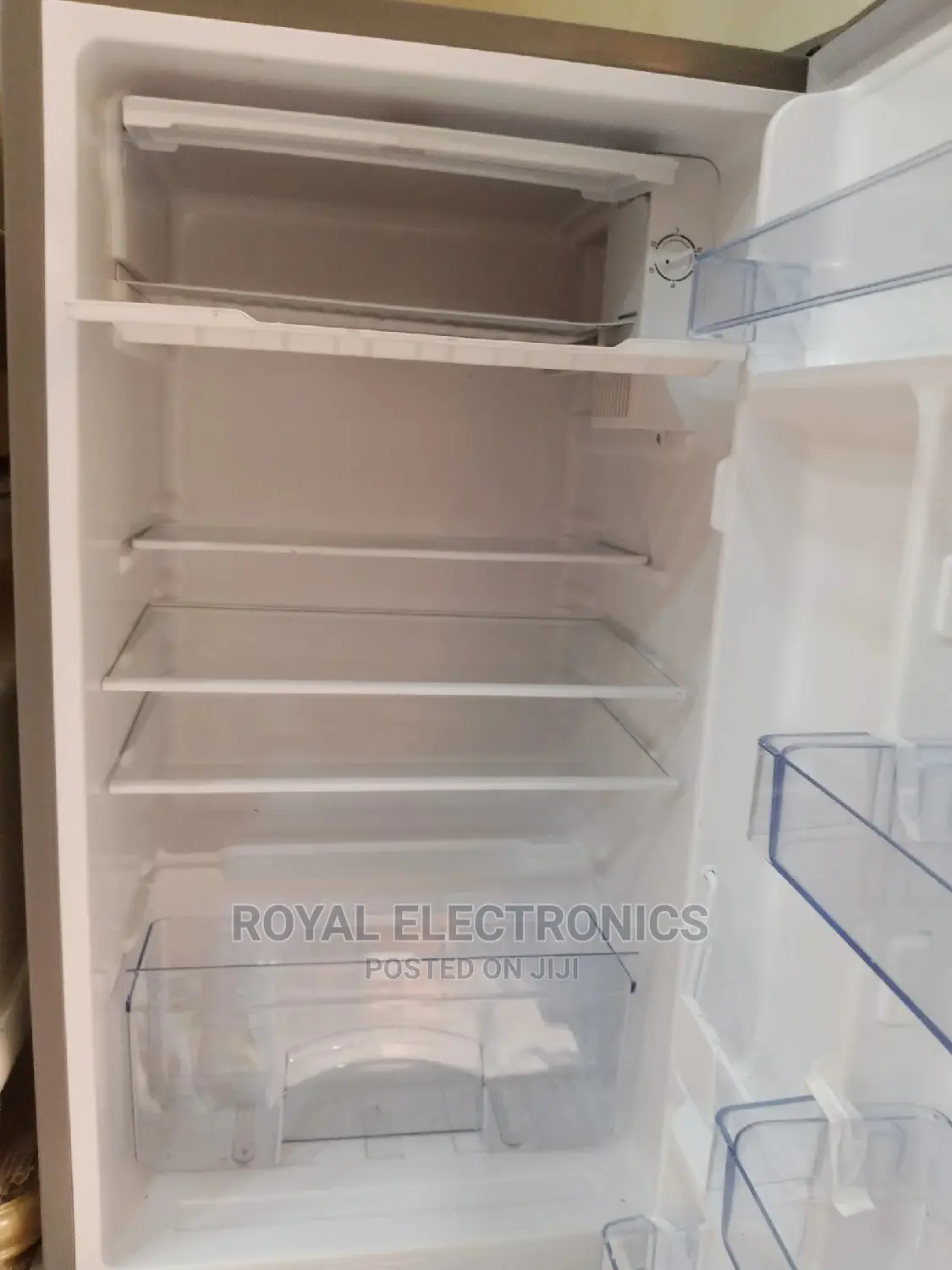 High Quality BRUHM Single Door Refrigerator (Silver)