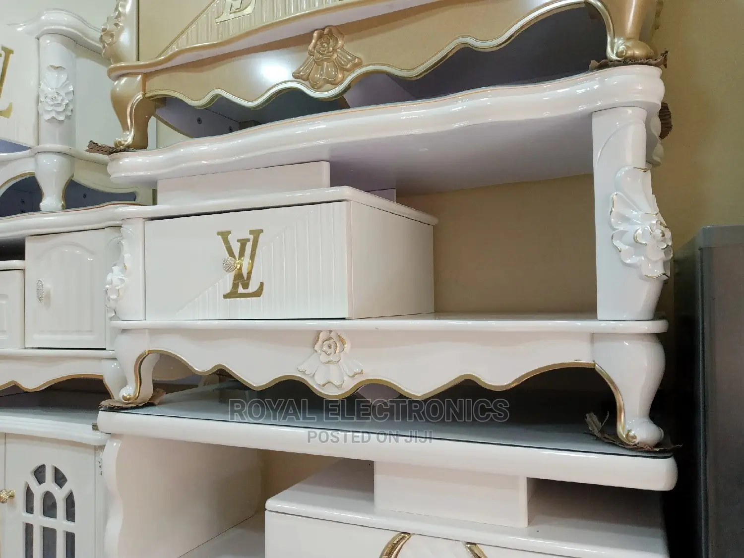 Very New LV Modern Center Table With Drawer
