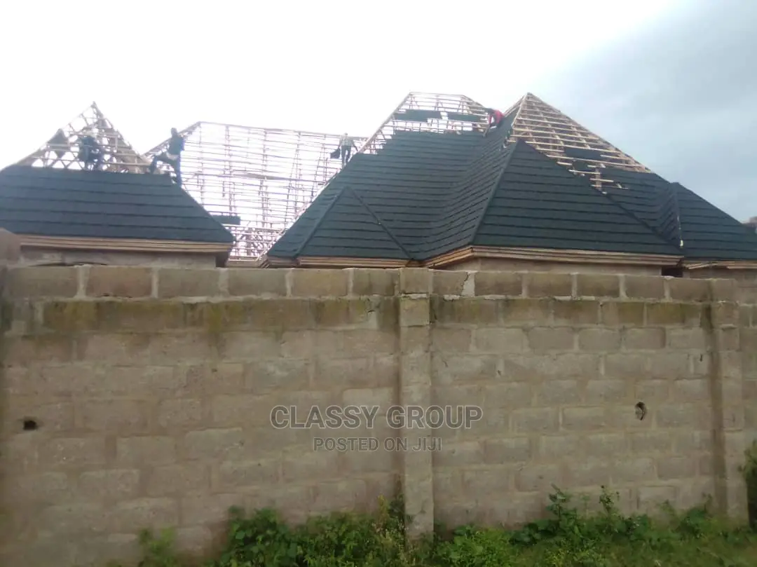 Stone Coated Roof Design Black