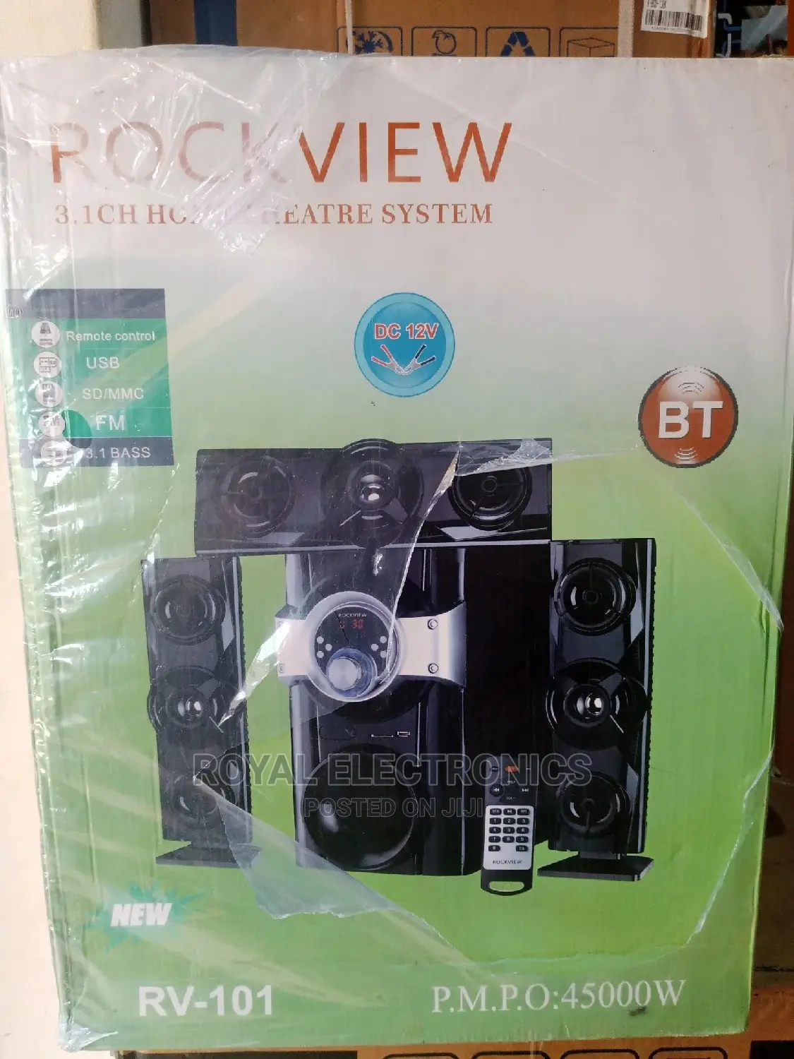 Brand New 3.1ch Powerful Bluetooth Home Theatre System