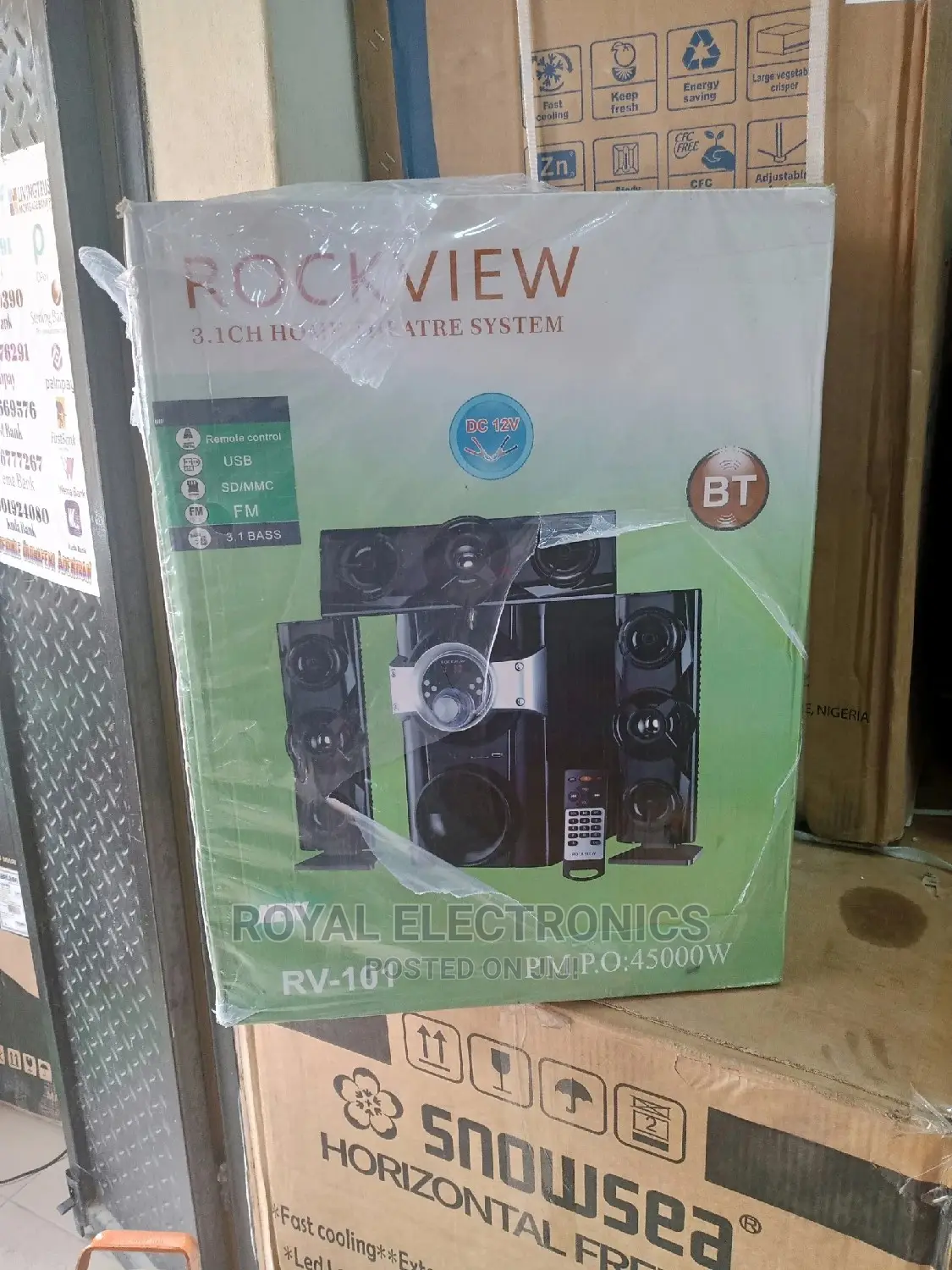 Classic 3.1ch Powerful Bluetooth Home Theatre System