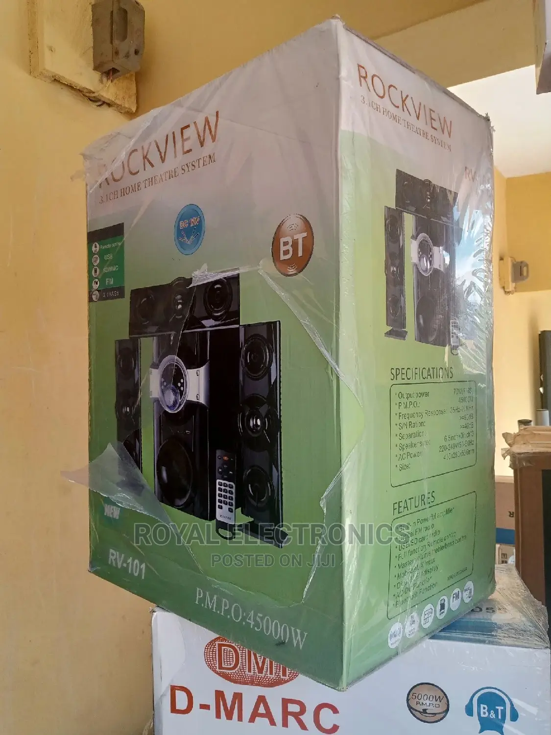 Heavy Duty 3.1ch Powerful Bluetooth Home Theatre System