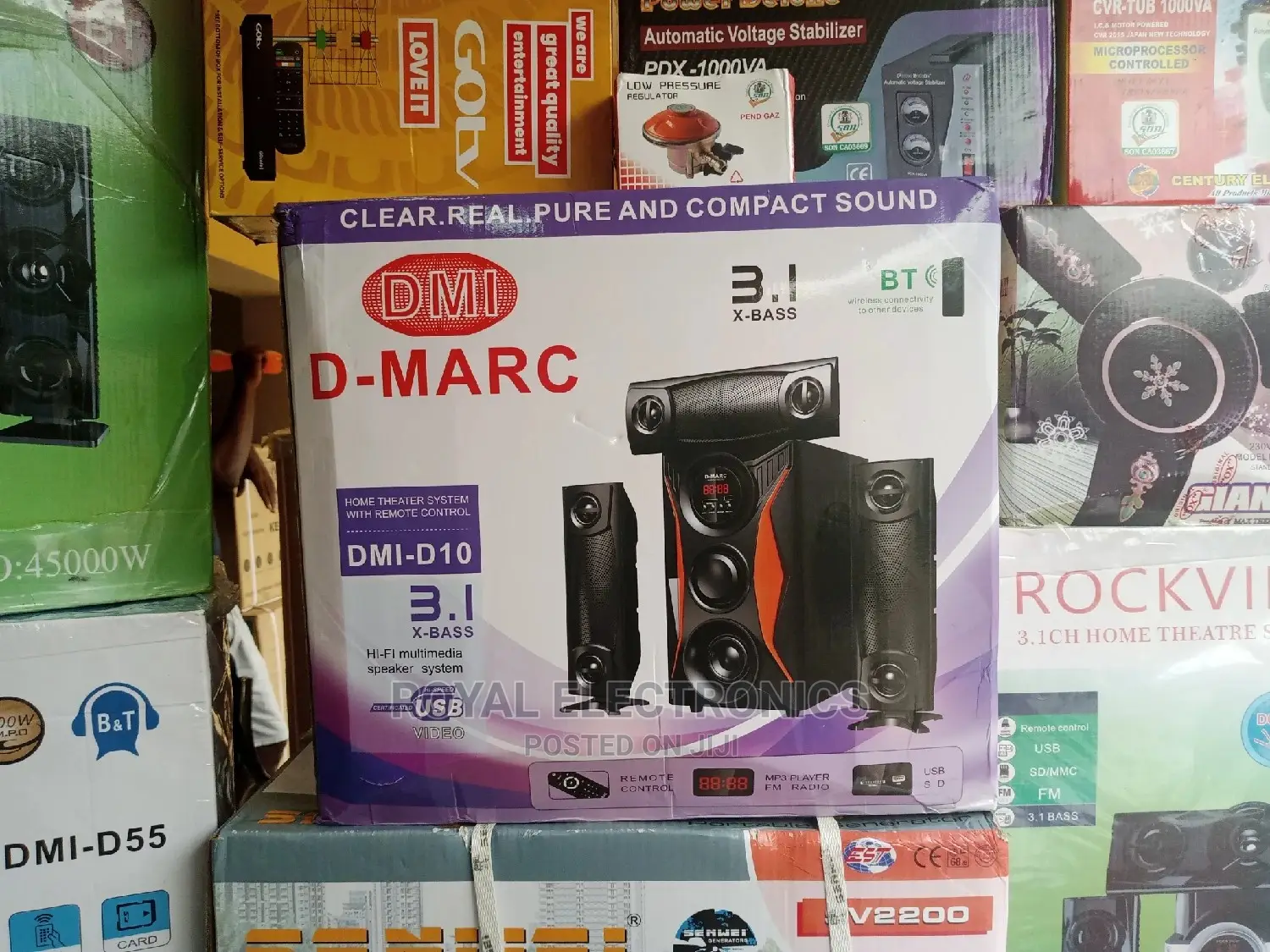 Brand New D-Marc(DMI-D10) HOME THEATRE SYSTEM