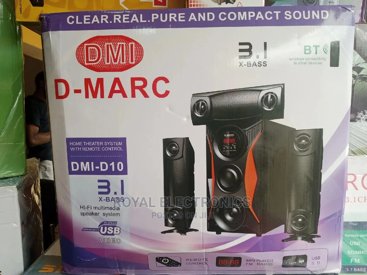 Just Released D-Marc(DMI-D10) HOME THEATRE SYSTEM