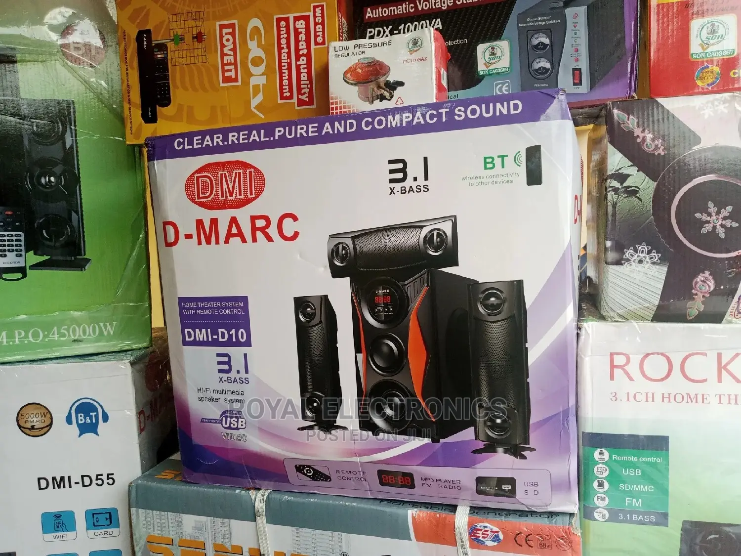 Powerful D-Marc(Dmi-D10) Home Theatre System