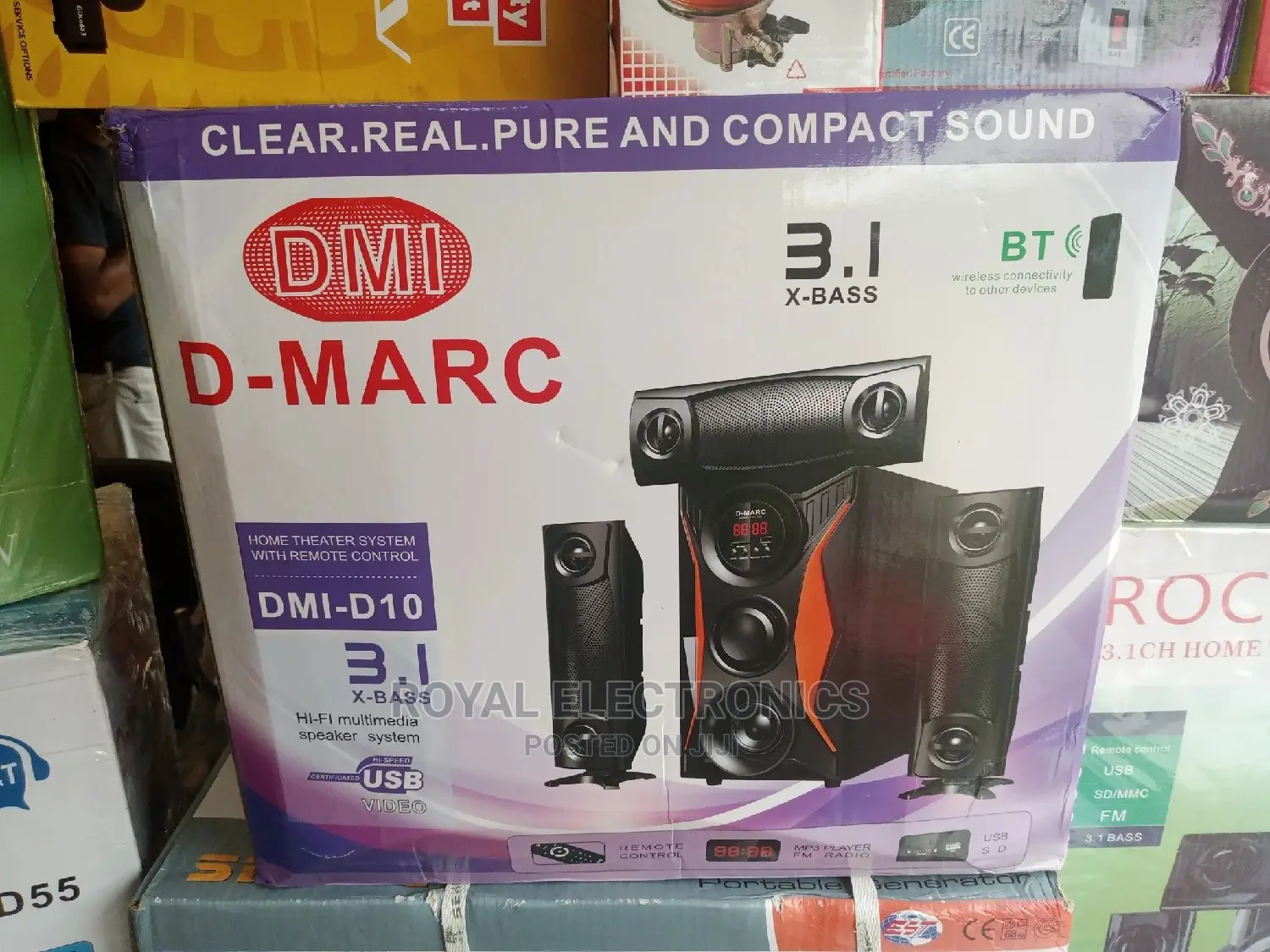 High Quality D-Marc(DMI-D10) HOME THEATRE SYSTEM