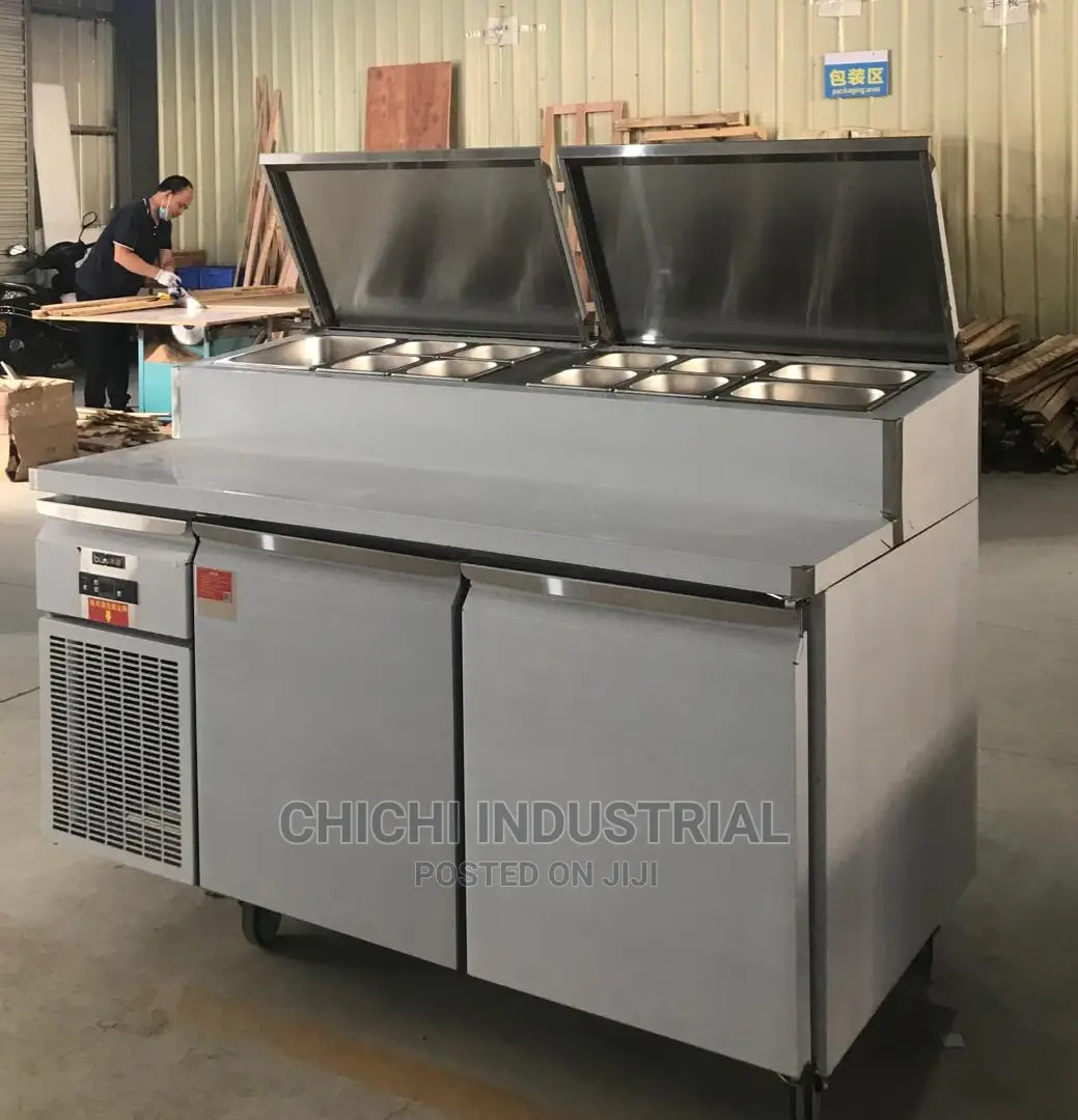 Salad Bar and Refrigerator
