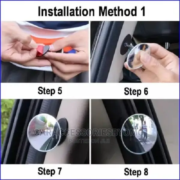 DM-075 360 Degree Adjustable Car Rear View Mirror