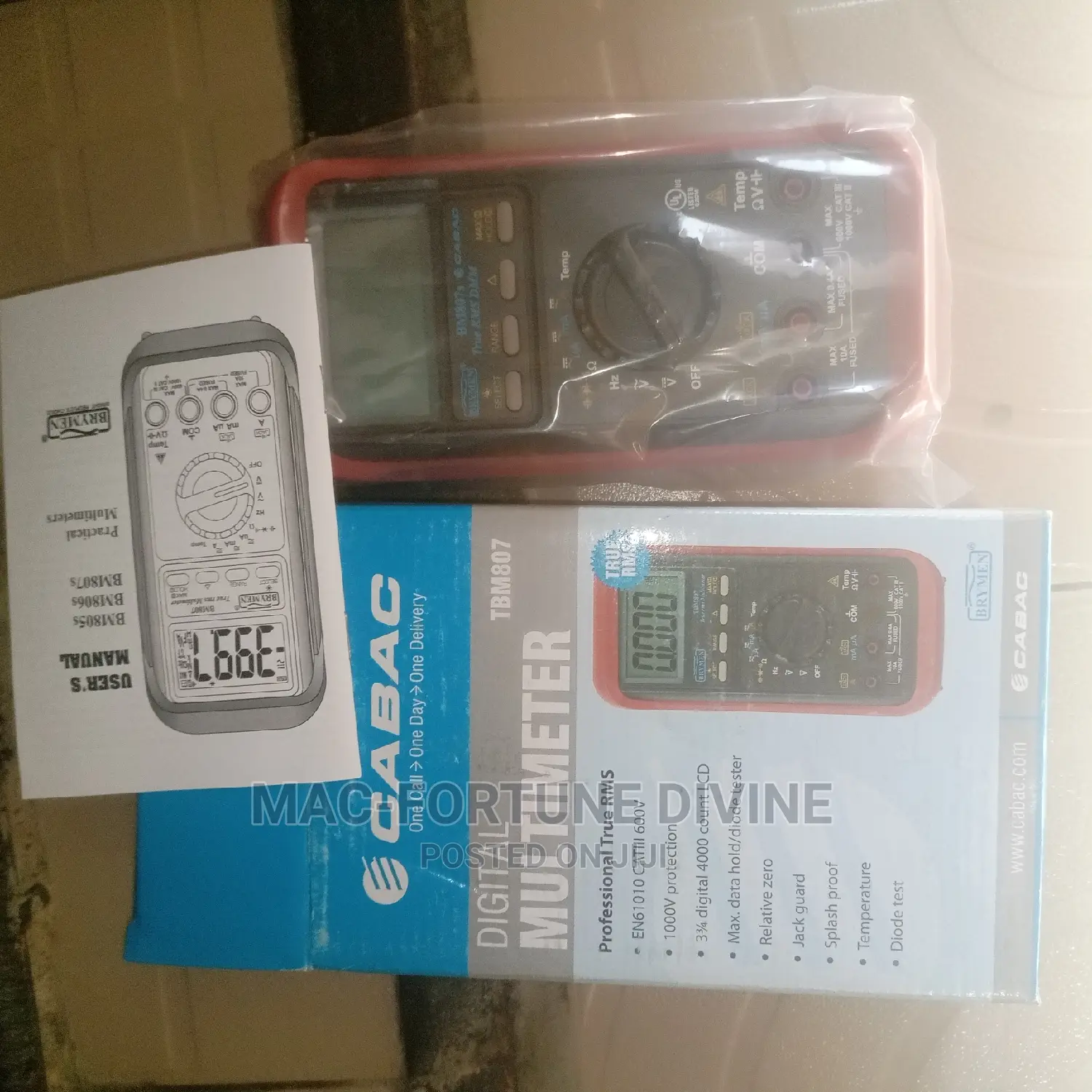 Digital Multimeter TBM807