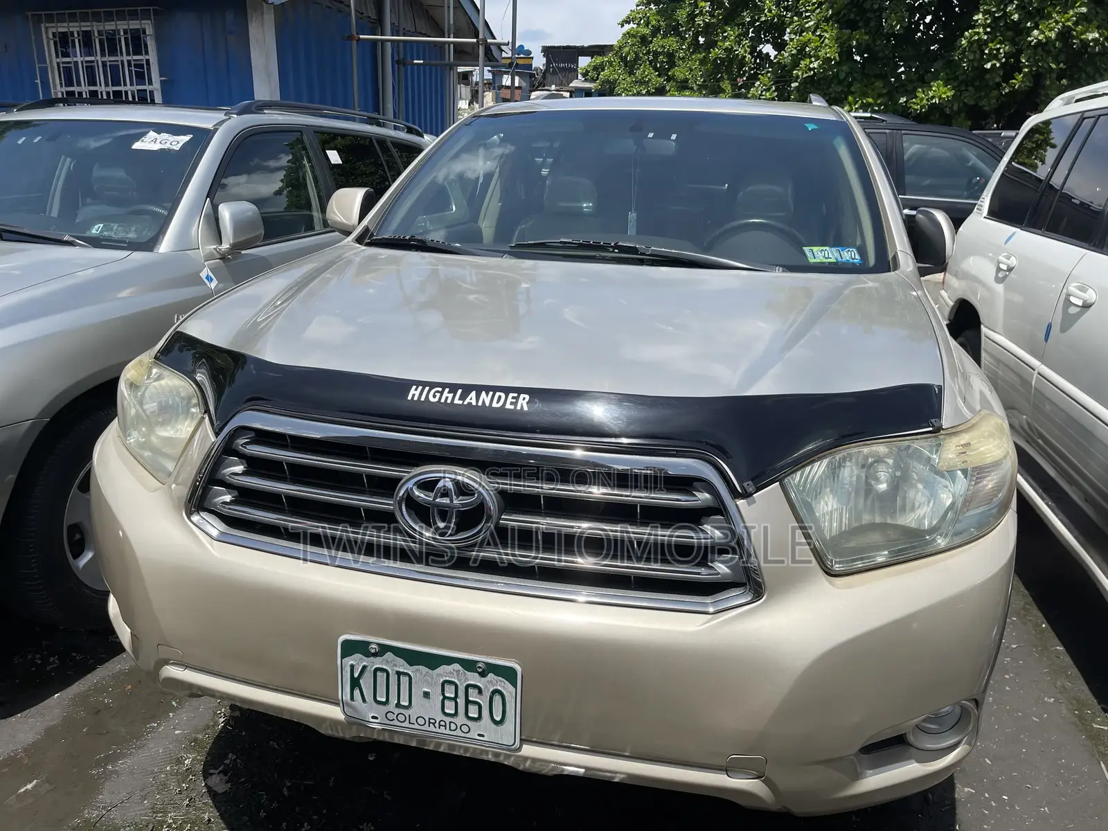 Toyota Highlander 2008 Gold