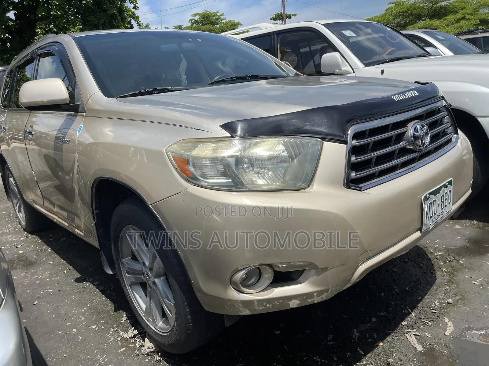 Toyota Highlander 2008 Gold