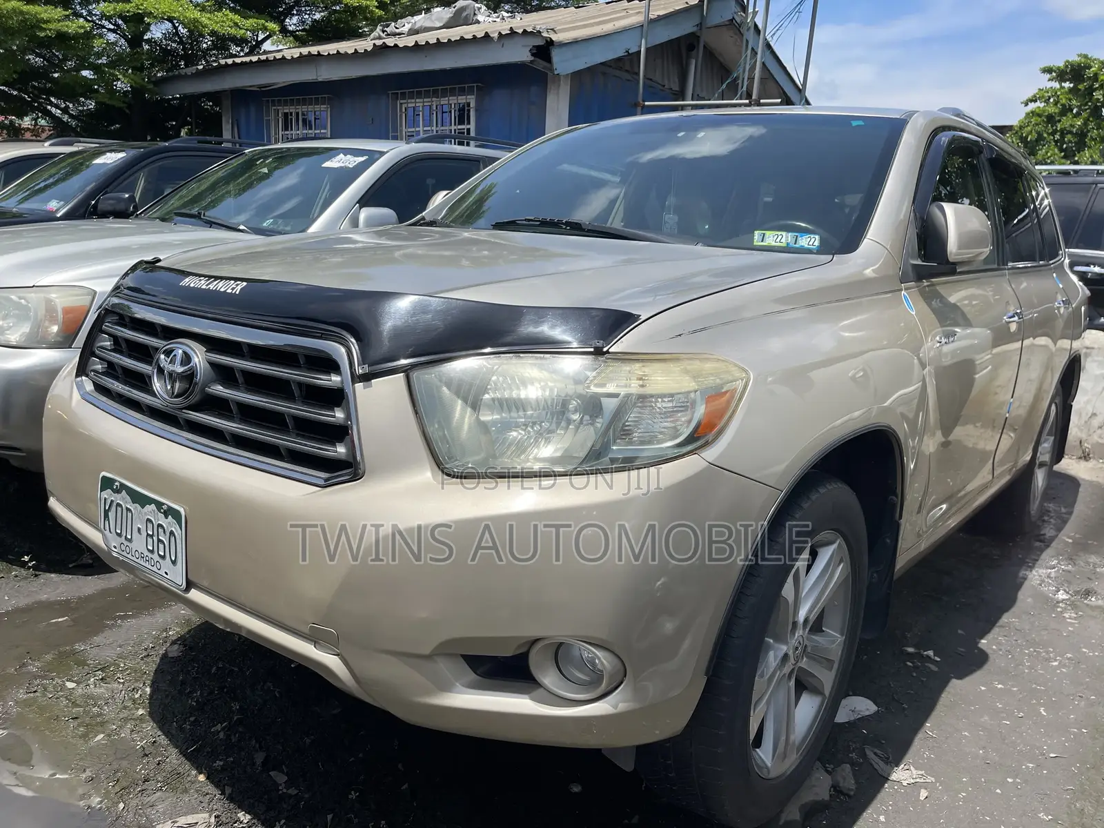 Toyota Highlander 2008 Gold