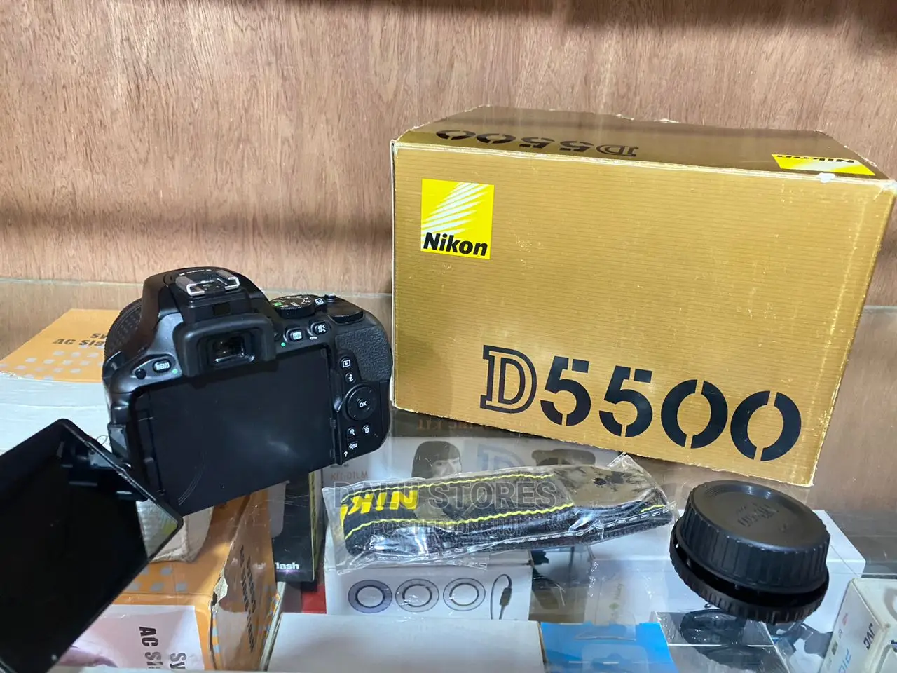 Nikon D5500 Dx-Format Digital SLR Camera With 18-55mm
