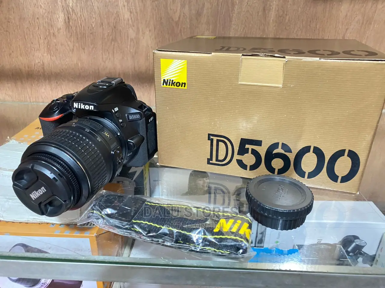 Nikon D5600 DSLR Camera With 18-55mm Vr Lens - Black