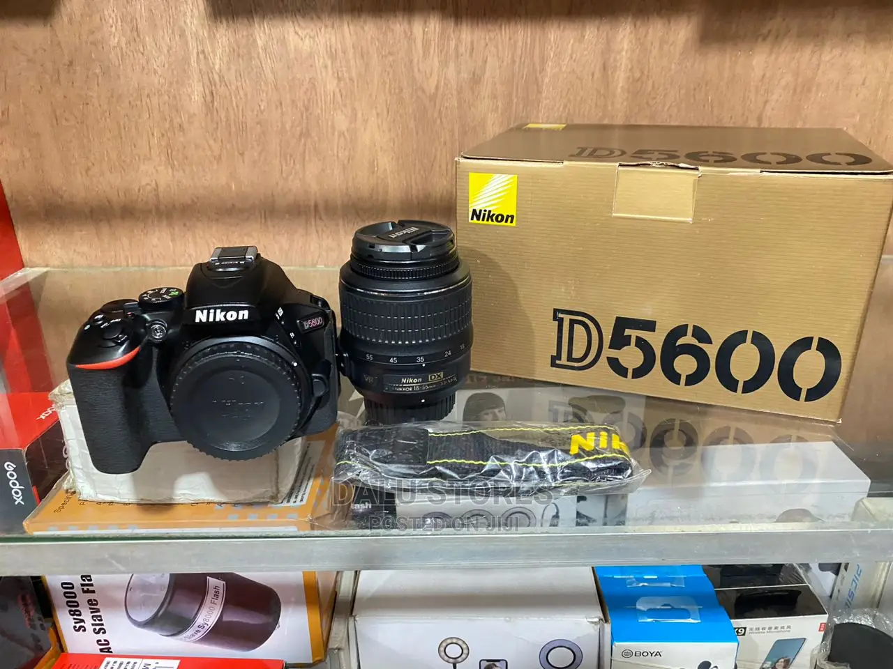 Nikon D5600 DSLR Camera With 18-55mm Vr Lens - Black