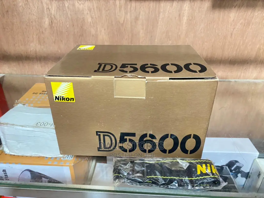 Nikon D5600 DSLR Camera With 18-55mm Vr Lens - Black