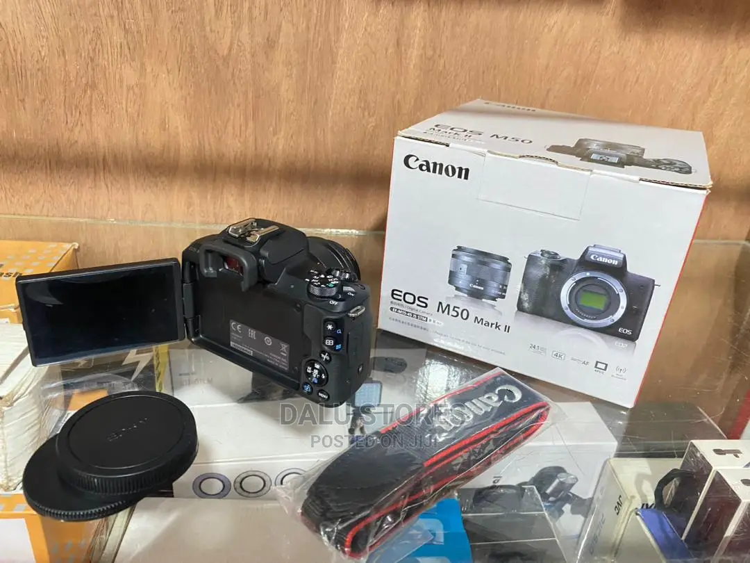 Canon Eos M50 Mark Ii Mirrorless Camera With 15-45mm Lens