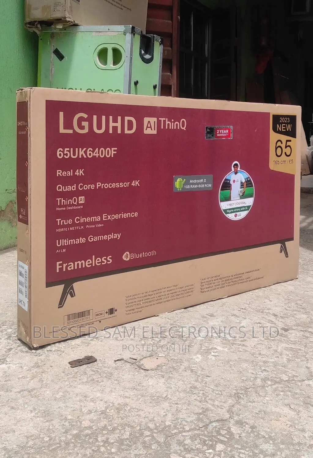 2026>Lg 65"Inch Flameless Uhd Bluetooth Android Smart Tv