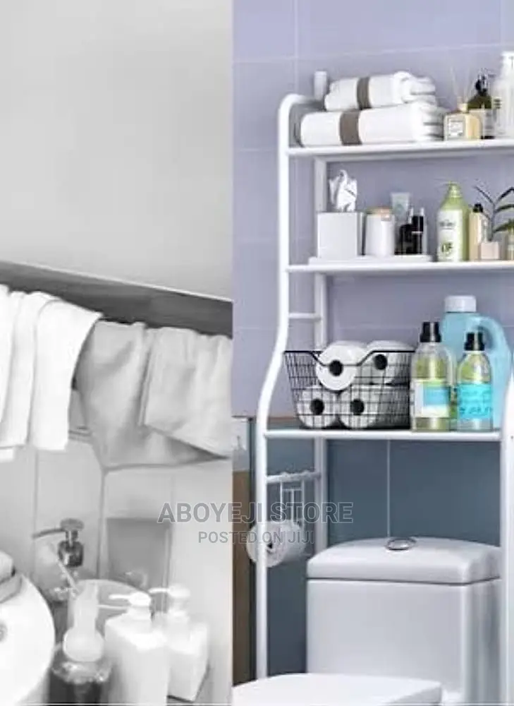 3 Tier Over Toilet Bathroom Storage Rack Shelf Organizer