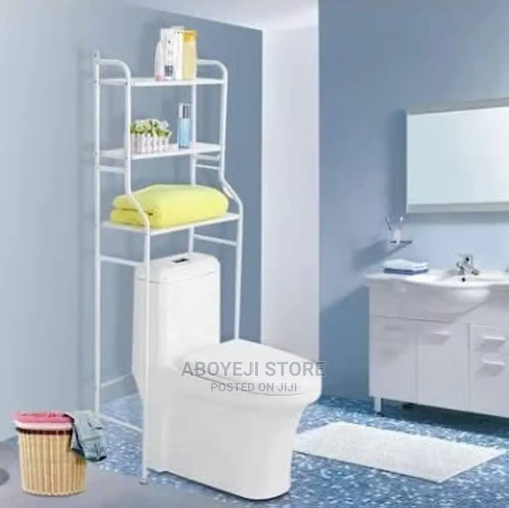 3 Tier Over Toilet Bathroom Storage Rack Shelf Organizer