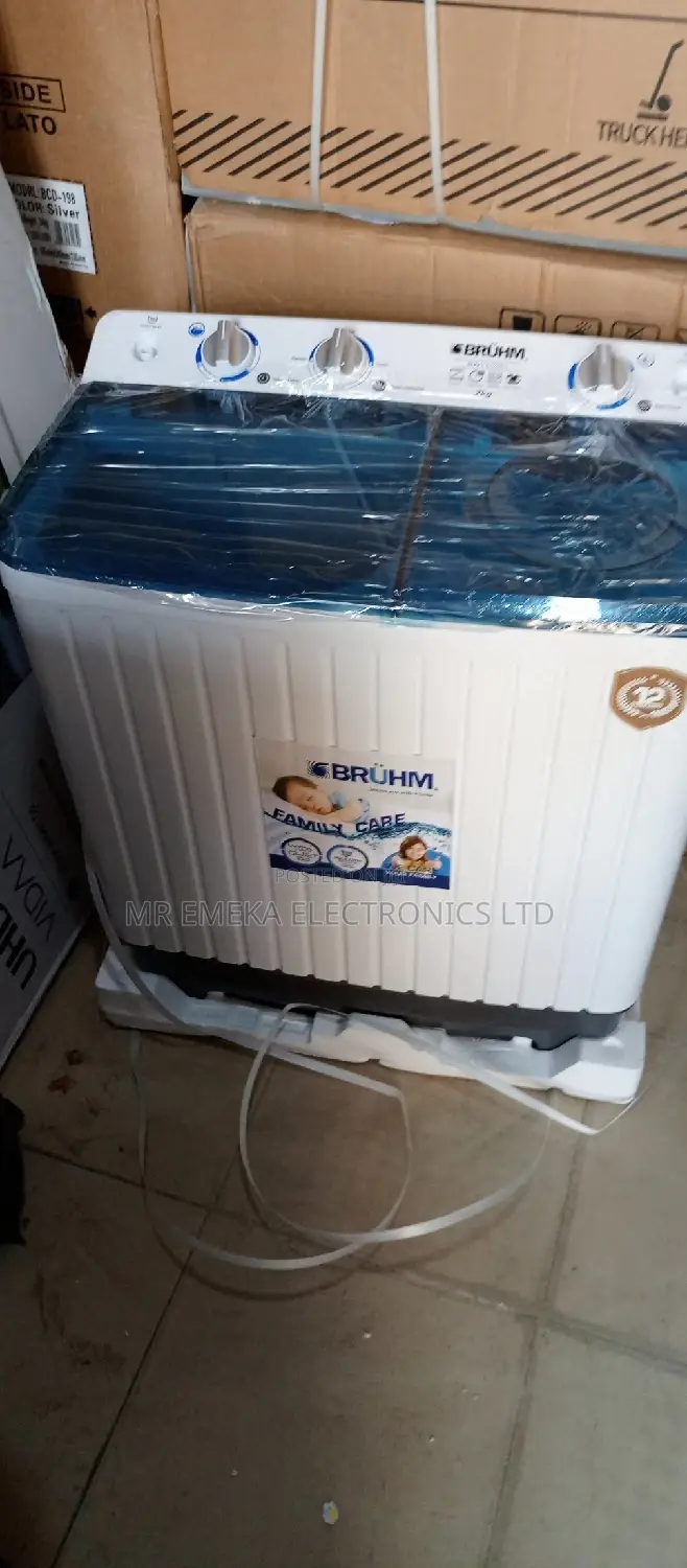 Bruhm 7kg Twin Tube Washing