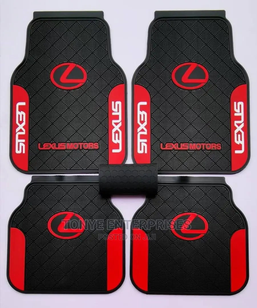 Lexus Customized Leather Floor Mat