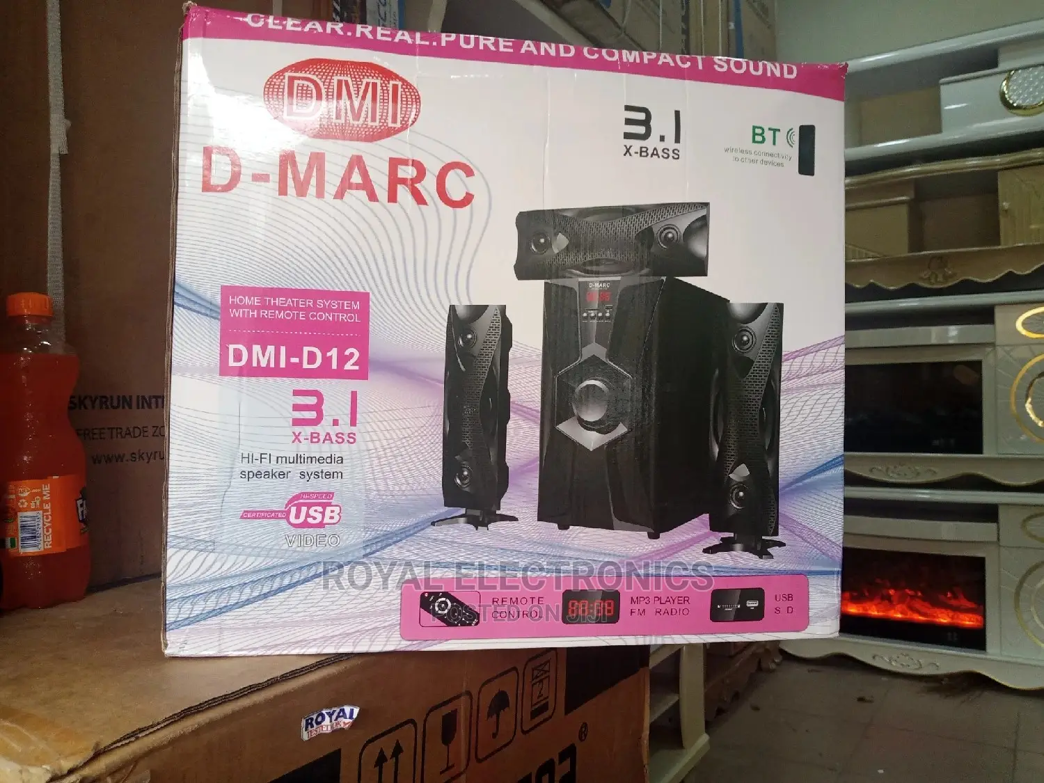 Very New D-Marc Powerful Home Theatre System